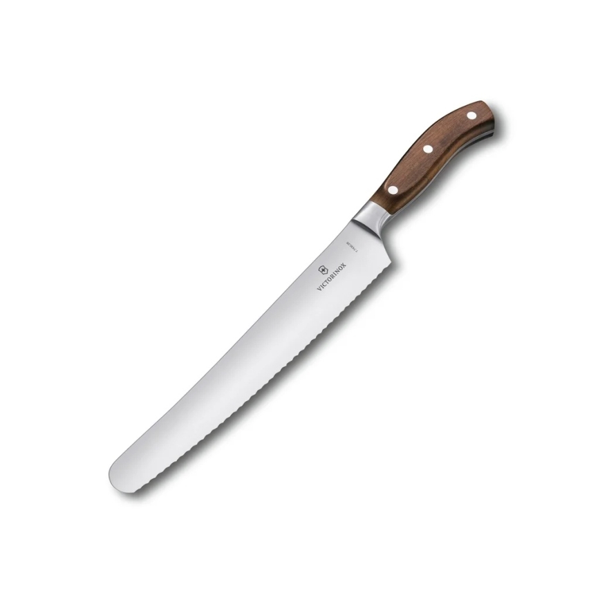 Victorinox - Couteau à pain de cuisine GRAND MAÎTRE 26 cm, manche en érable