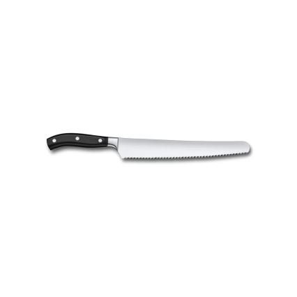 Victorinox - Couteau à pain de cuisine GRAND MAITRE, lame 26 cm, noir