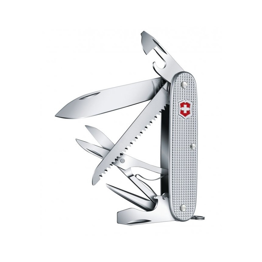Victorinox - Couteau de poche multifonction 9,1 cm/ 9 fonctions chromé