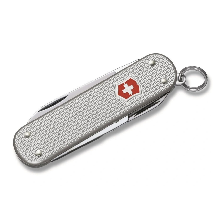 Victorinox - Couteau de poche multifonction CLASSIC ALOX 5,8 cm/5 fonctions argent
