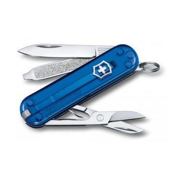 Victorinox - Couteau de poche multifonction CLASSIC SD 5,8 cm/7 fonctions bleu foncé
