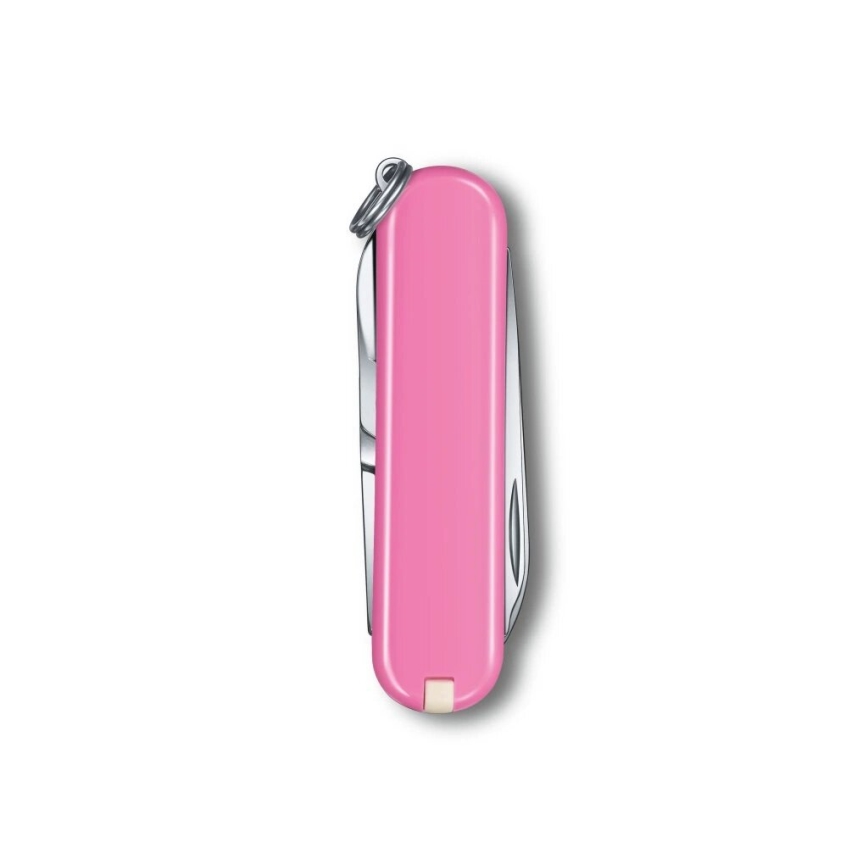 Victorinox - Couteau de poche multifonction CLASSIC SD 5,8 cm/7 fonctions rose