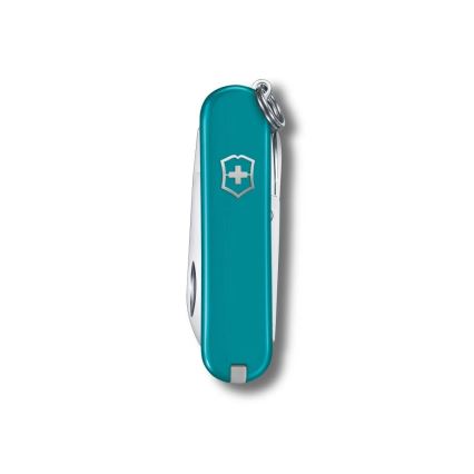 Victorinox - Couteau de poche multifonction CLASSIC SD 5,8 cm/7 fonctions turquoise