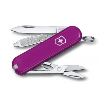Victorinox - Couteau de poche multifonction CLASSIC SD 5,8 cm/7 fonctions violet