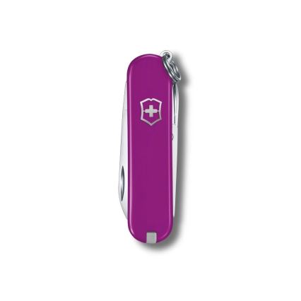 Victorinox - Couteau de poche multifonction CLASSIC SD 5,8 cm/7 fonctions violet