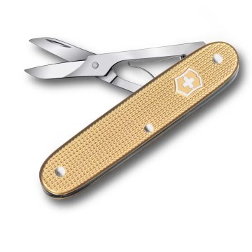 Victorinox - Couteau de poche multifonction COMPANION X ALOX 9,3 cm/2 fonctions doré