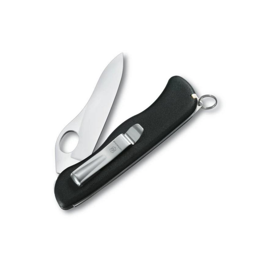 Victorinox - Couteau de poche multifonction SENTINEL CLIP 11,1 cm/4 fonctions noir