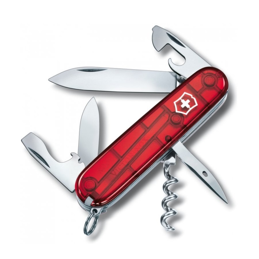 Victorinox - Couteau de poche multifonction SPARTAN 9,1 cm/12 fonctions rouge