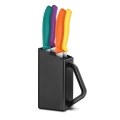 Victorinox - Ensemble de 5 couteaux de cuisine SWISS CLASSIC avec bloc, multicolore