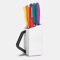 Victorinox - Ensemble de 7 couteaux de cuisine SWISS CLASSIC avec bloc, multicolore