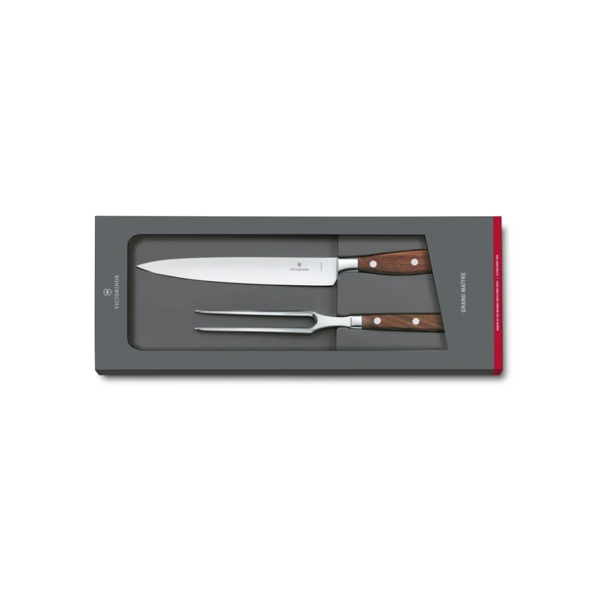 Victorinox - Ensemble de découpe GRAND MAITRE 2 pièces, érable