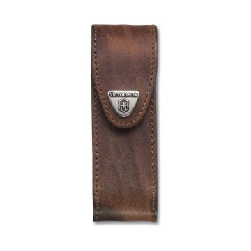 Victorinox - Fodero per coltello tascabile in pelle 11,1 cm marrone