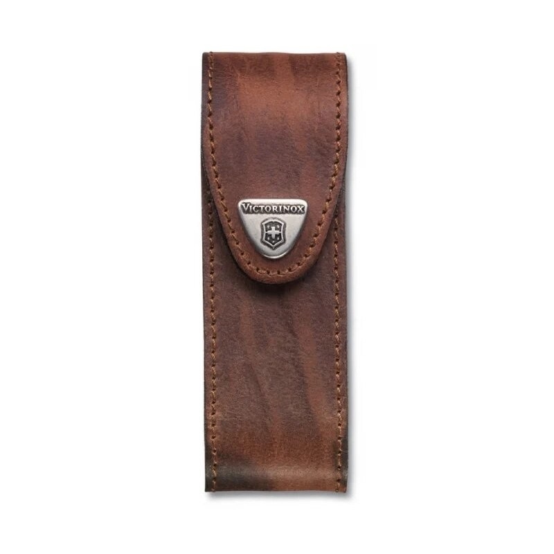 Victorinox - Fodero per coltello tascabile in pelle 11,1 cm marrone