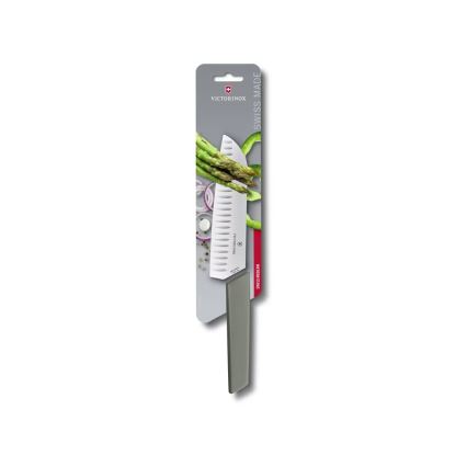 Victorinox - Küchenmesser Santoku SWISS MODERN 17 cm grün