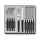 Victorinox - Ménagère SWISS MODERN 12 pièces noire