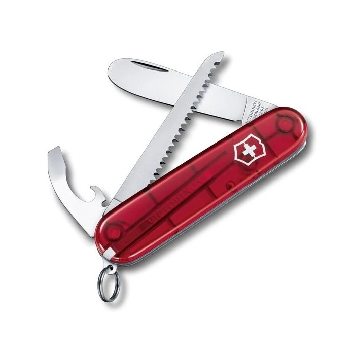 Victorinox - Multifunktionales Taschenmesser MY FIRST VICTORINOX 8,4 cm/8 Funktionen rot