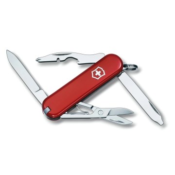 Victorinox - Multifunktionales Taschenmesser RAMBLER 5,8 cm/10 Funktionen rot