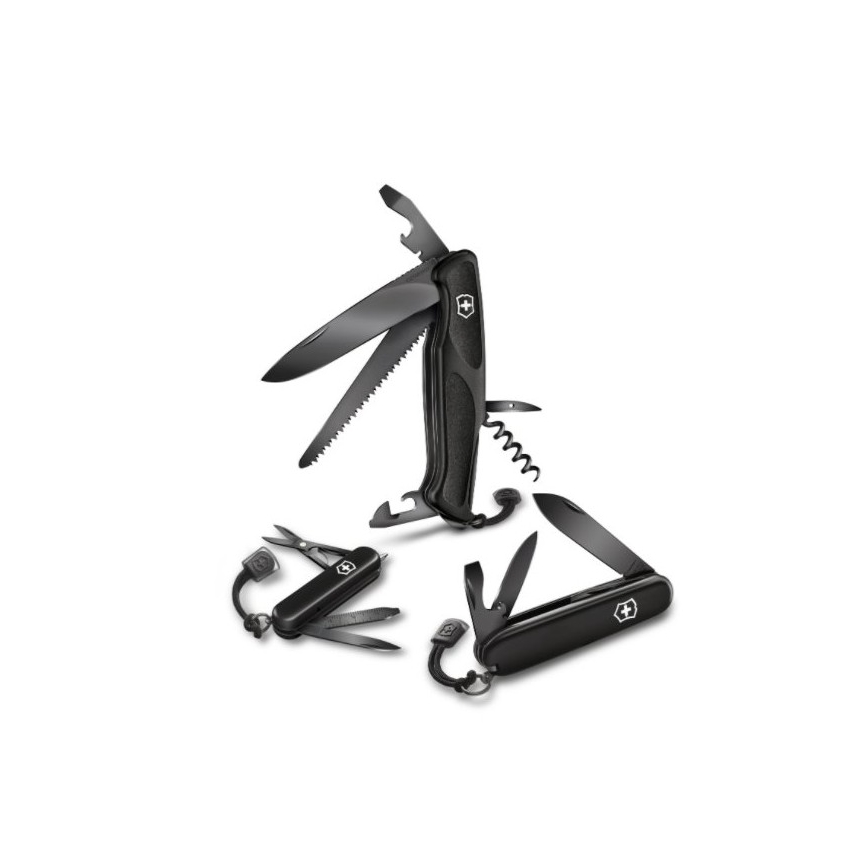 Victorinox - Multifunktionelles Taschenmesser 13 cm/12 Funktionen schwarz