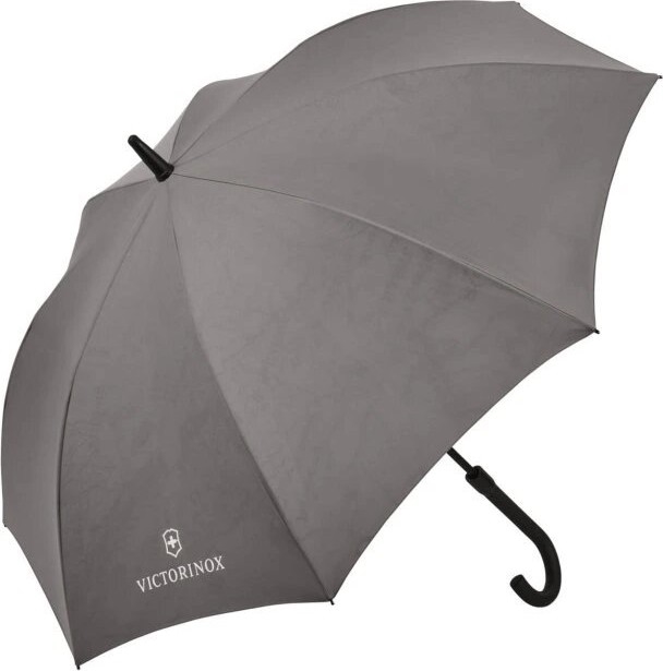 Victorinox - Ombrello Brand Collection Heritage Stick grigio