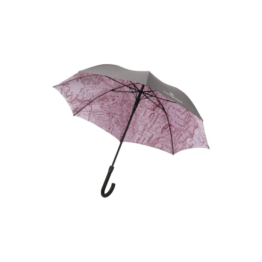 Victorinox - Ombrello Brand Collection Heritage Stick grigio