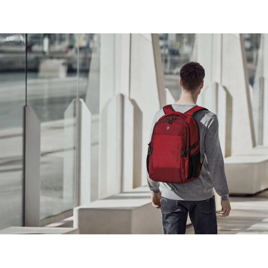 Victorinox - Sac à dos pour ordinateur portable 16" Deluxe Vx Sport EVO 32 l rouge