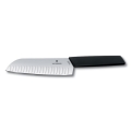 Victorinox - Santokumesser SWISS MODERN 17 cm schwarz