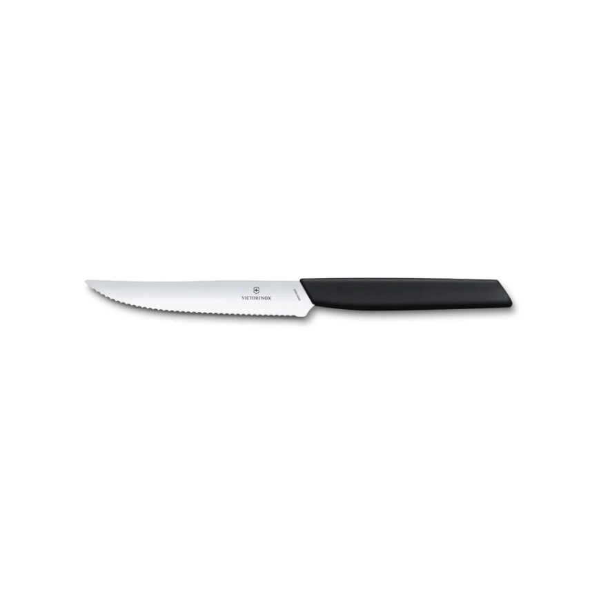 Victorinox - Servizio di posate SWISS MODERN 12 pezzi, nero
