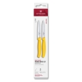 Victorinox - Set di 2 coltelli da cucina per verdure SWISS CLASSIC 10 cm, giallo