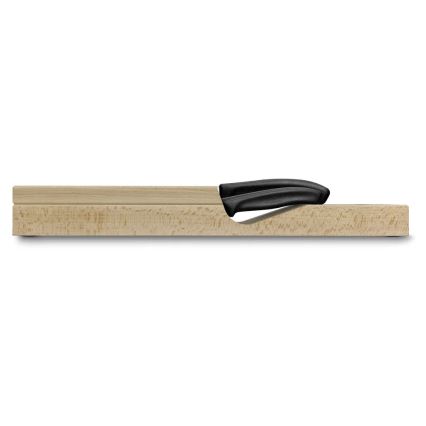 Victorinox - Set di coltelli da cucina con portacoltelli SWISS CLASSIC, 6 pezzi, faggio/beige