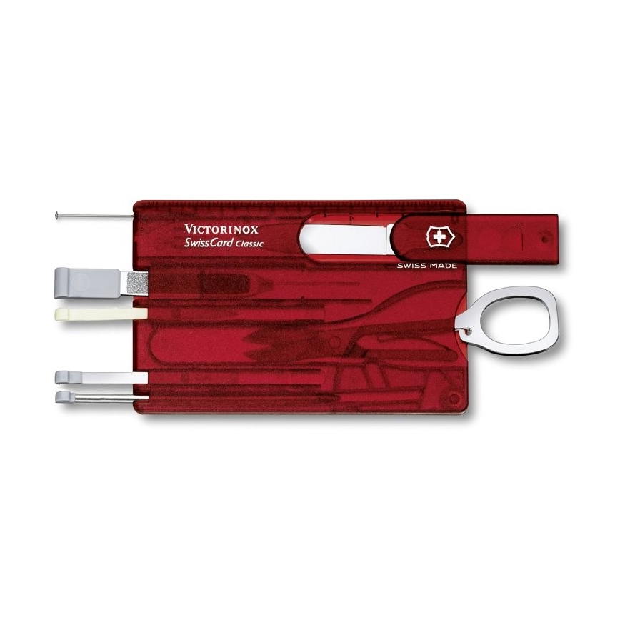 Victorinox - Set multifonction 10 fonctions rouge