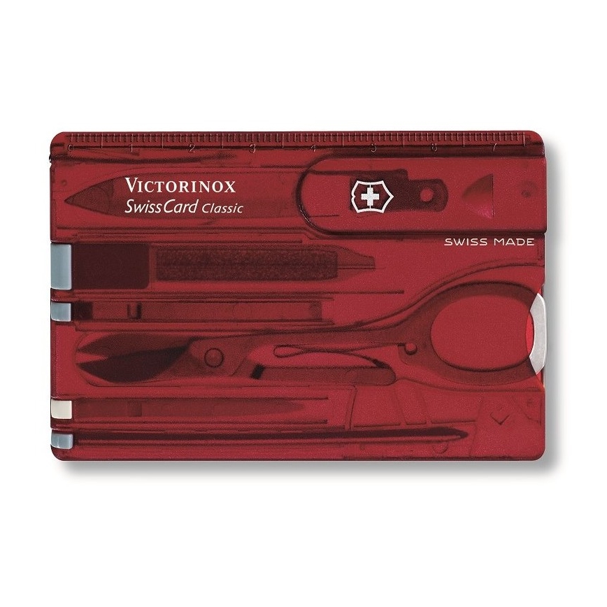 Victorinox - Set multifonction 10 fonctions rouge