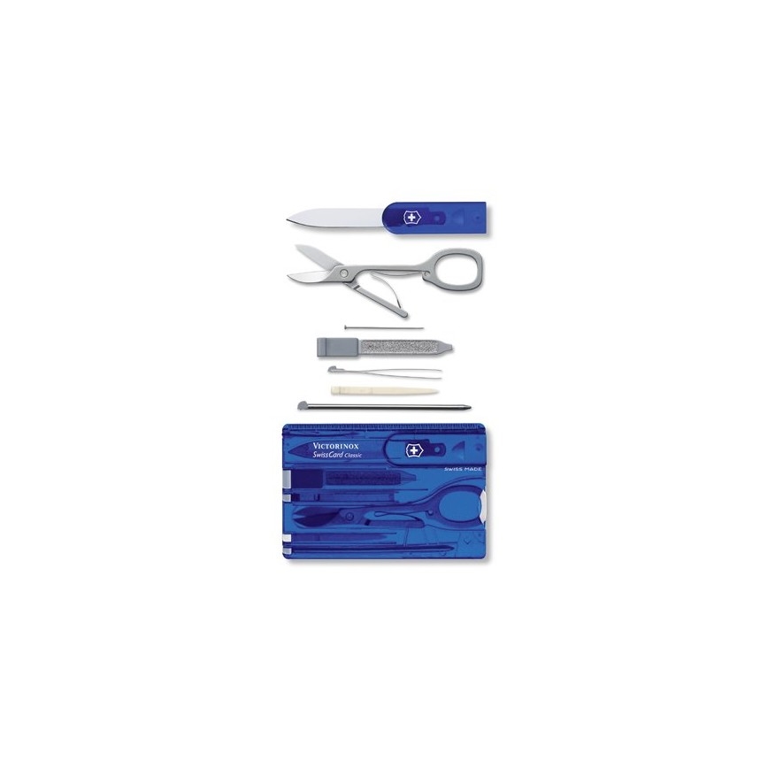 Victorinox - Set multifunzionale 10 funzioni blu