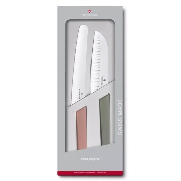 Victorinox - SWISS MODERN Küchenmesser-Set, 2-teilig, mehrfarbig
