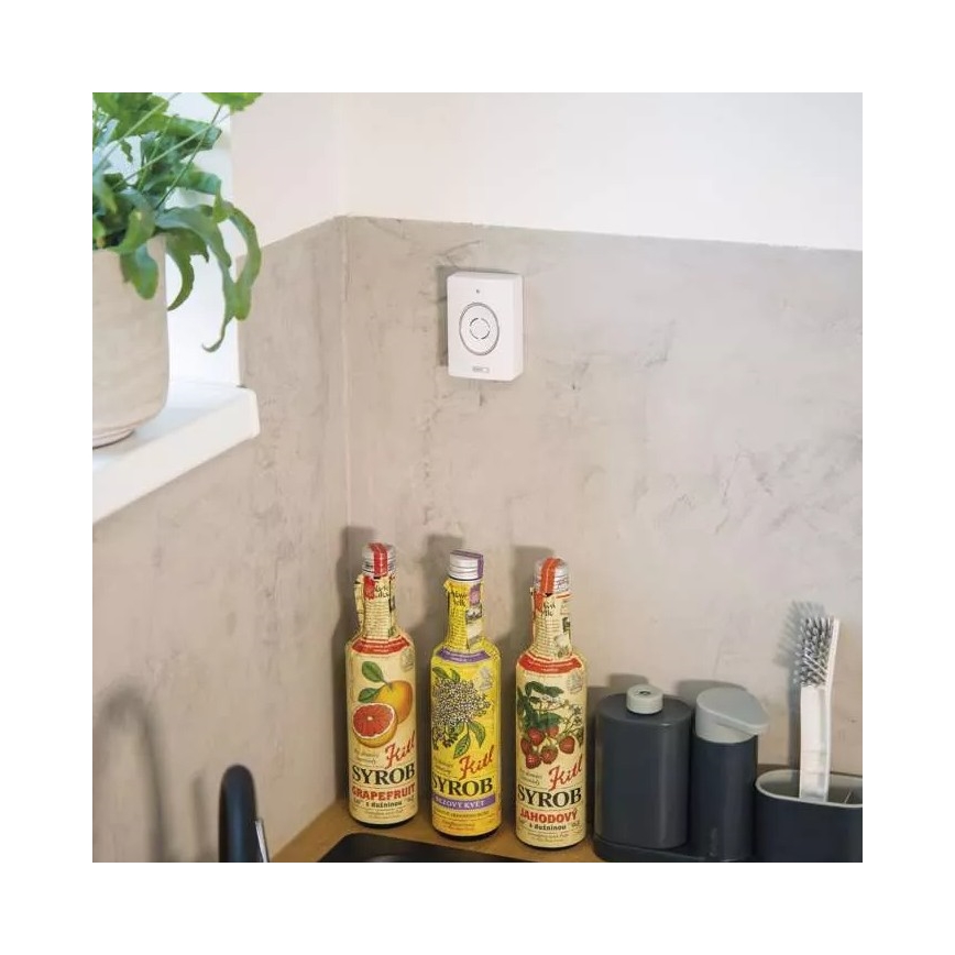 Videocitofono wireless con pannello solare GoSmart 4400 mAh 3xAA IP44 Wi-Fi Tuya