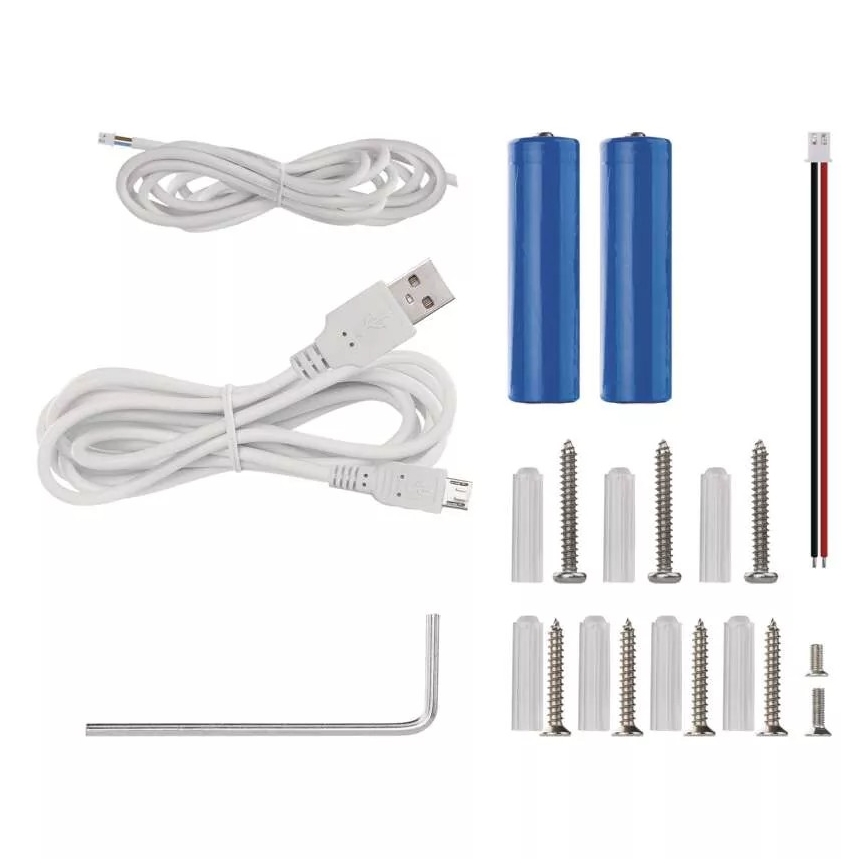 Videocitofono wireless con pannello solare GoSmart 4400 mAh 3xAA IP44 Wi-Fi Tuya