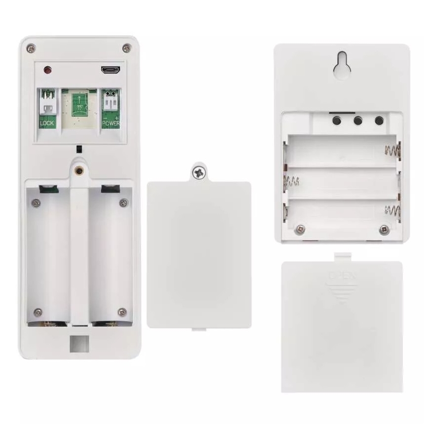 Videocitofono wireless con pannello solare GoSmart 4400 mAh 3xAA IP44 Wi-Fi Tuya
