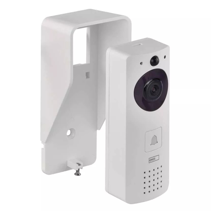 Videocitofono wireless con pannello solare GoSmart 4400 mAh 3xAA IP44 Wi-Fi Tuya