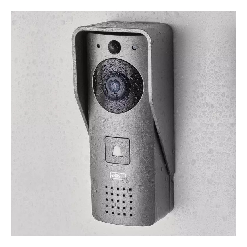 Videocitofono wireless con sensore di movimento GoSmart 12V 3xAA IP44 Wi-Fi Tuya