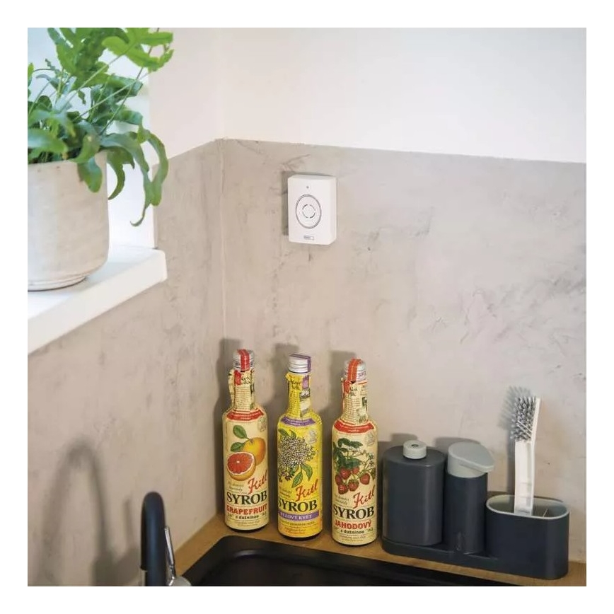 Videocitofono wireless con sensore di movimento GoSmart 12V 3xAA IP44 Wi-Fi Tuya