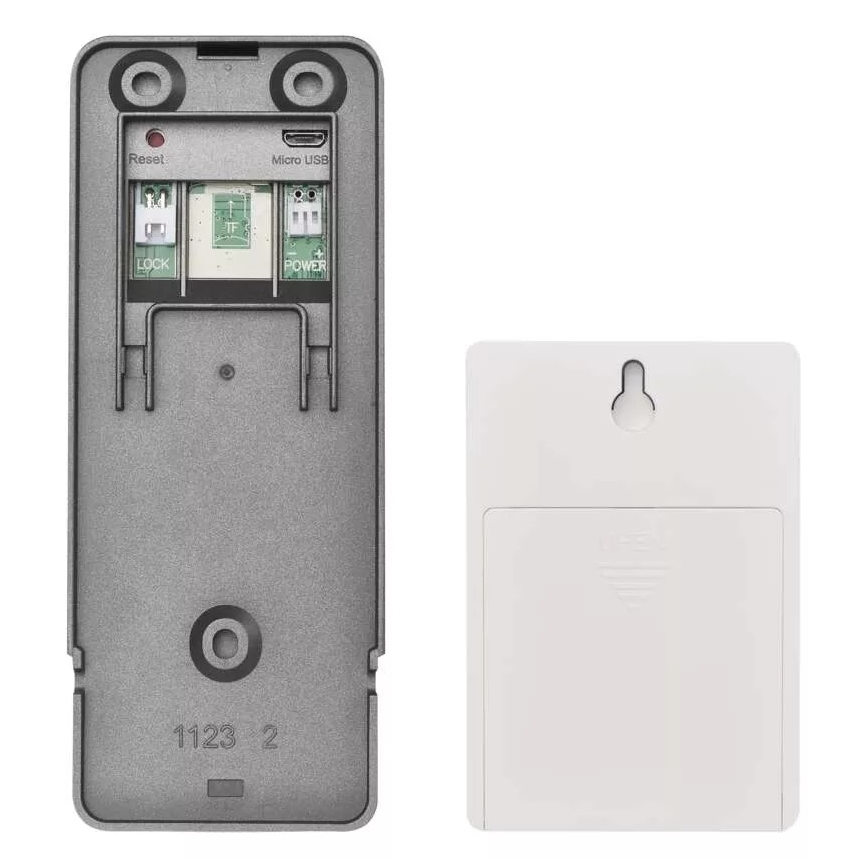 Videocitofono wireless con sensore di movimento GoSmart 12V 3xAA IP44 Wi-Fi Tuya