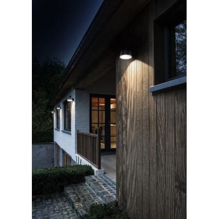Viking - Applique murale solaire LED à intensité variable avec capteur LED/1W/3,7V IP44 4000K 2000 mAh