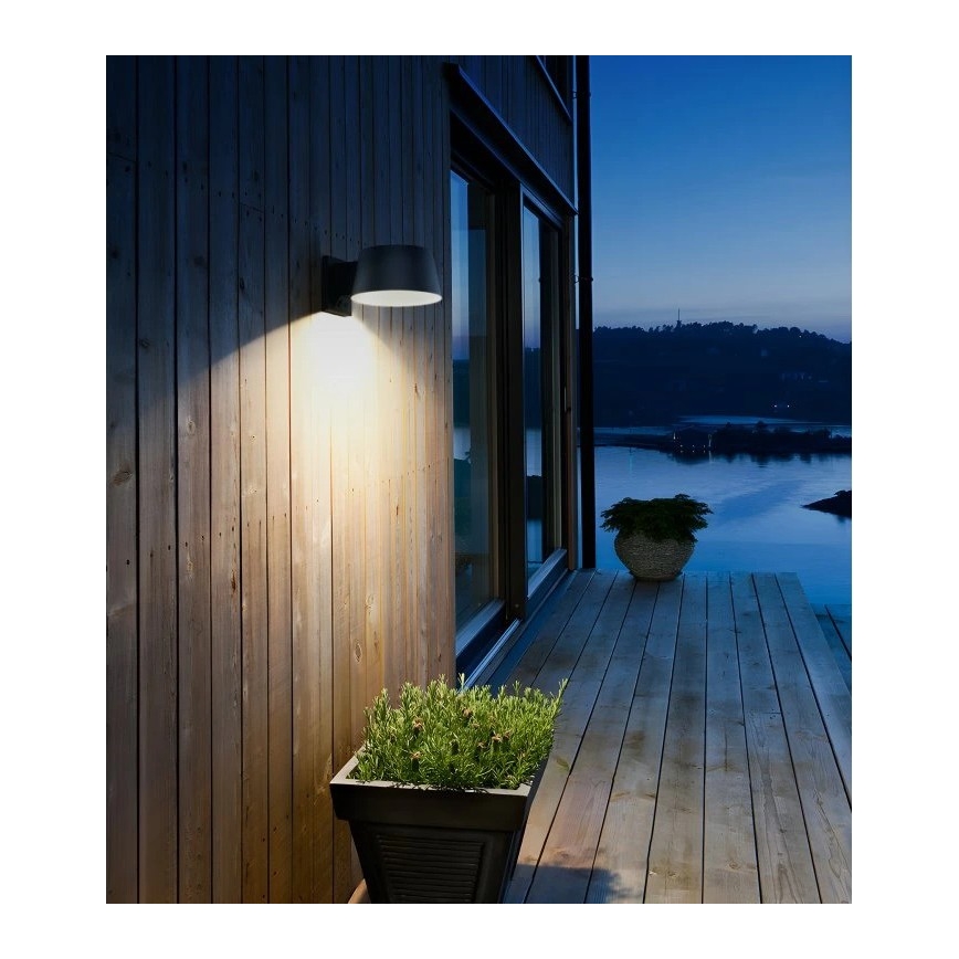 Viking - Applique murale solaire dimmable avec capteur LED/1W/3,7V IP44 4000K 2000 mAh