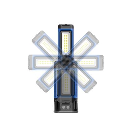 Viking - Faretto LED ricaricabile con stativo 3xLED/5V IPX4 7000 lm 4000 mAh