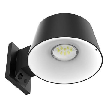 Viking - Lampada da parete solare a LED dimmerabile con sensore LED/1W/3,7V IP44 4000K 2000 mAh