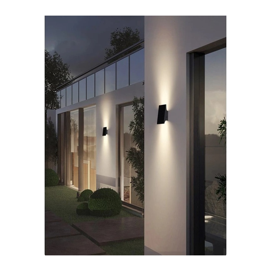 Viking - Lampada solare da parete dimmerabile a LED 1,5W/3,7V IP65 4000K 2000 mAh