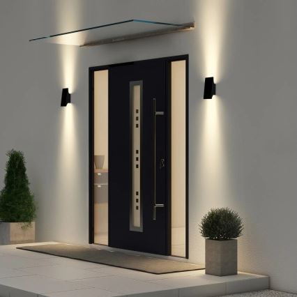 Viking - Lampada solare da parete dimmerabile a LED 1,5W/3,7V IP65 4000K 2000 mAh