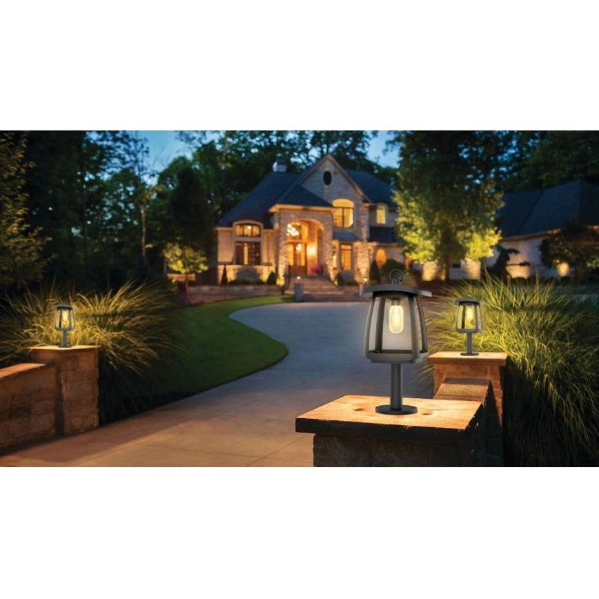 Viking - Lampada solare a LED con sensore LED/2W/3,7V IP54 4000K 2000 mAh