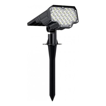 Viking - Lampada solare LED/1W/3,7V IP65 6000K 2200 mAh