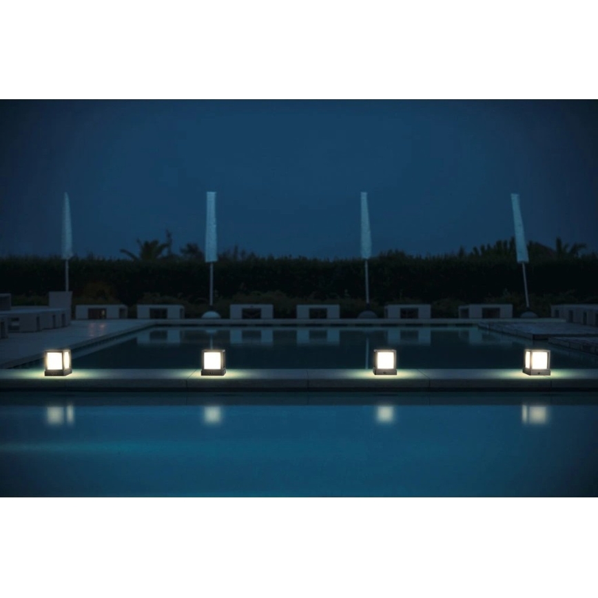 Viking - Lampada solare LED con sensore LED/1,4W/3,7V IP54 4000K 2000 mAh