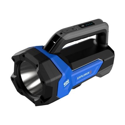 Viking - Lampe de poche LED rechargeable et dimmable LED/5V IPX4 1000 lm 8000 mAh